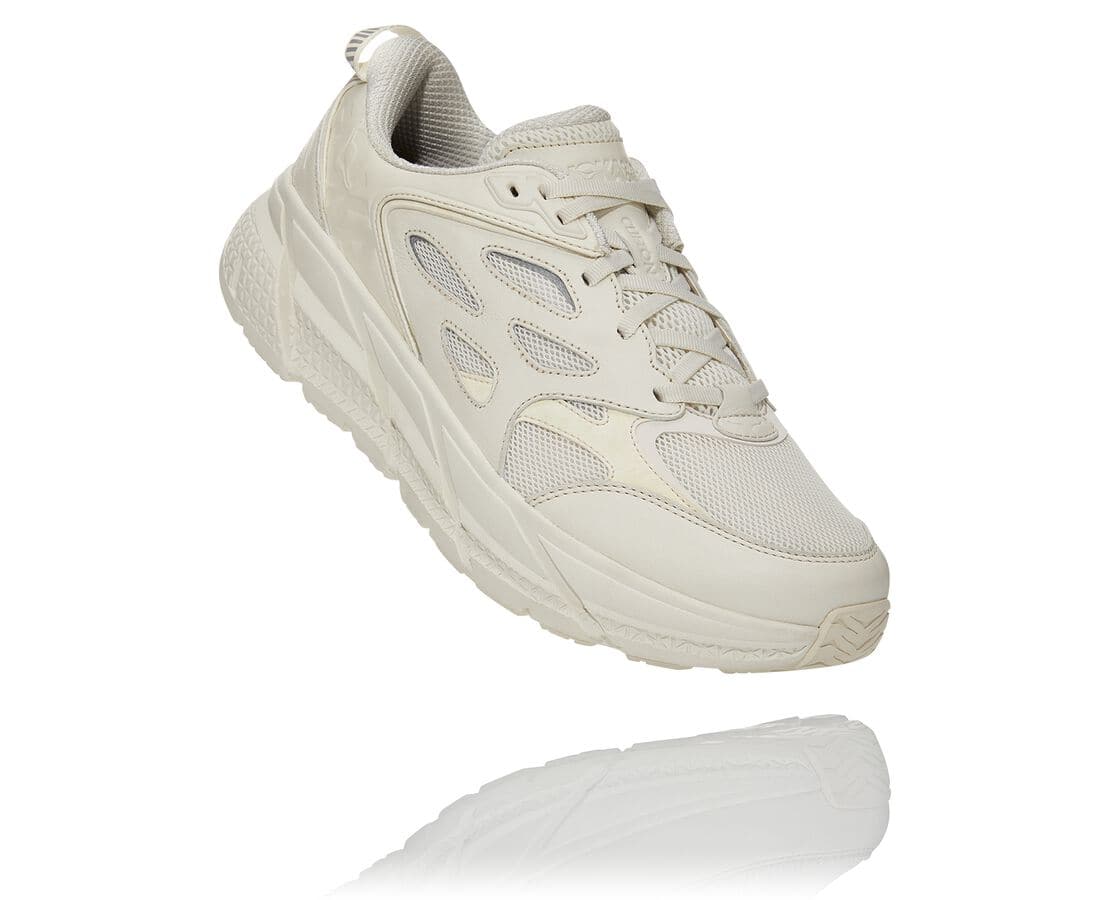 Hoka One One All Gender Clifton L Férfi Közúti Futócipők Bézs [ALXUT-6954]